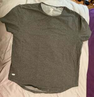 Under 5'10 Heathered Gray Crew Neck Short Sleeve T-Shirt